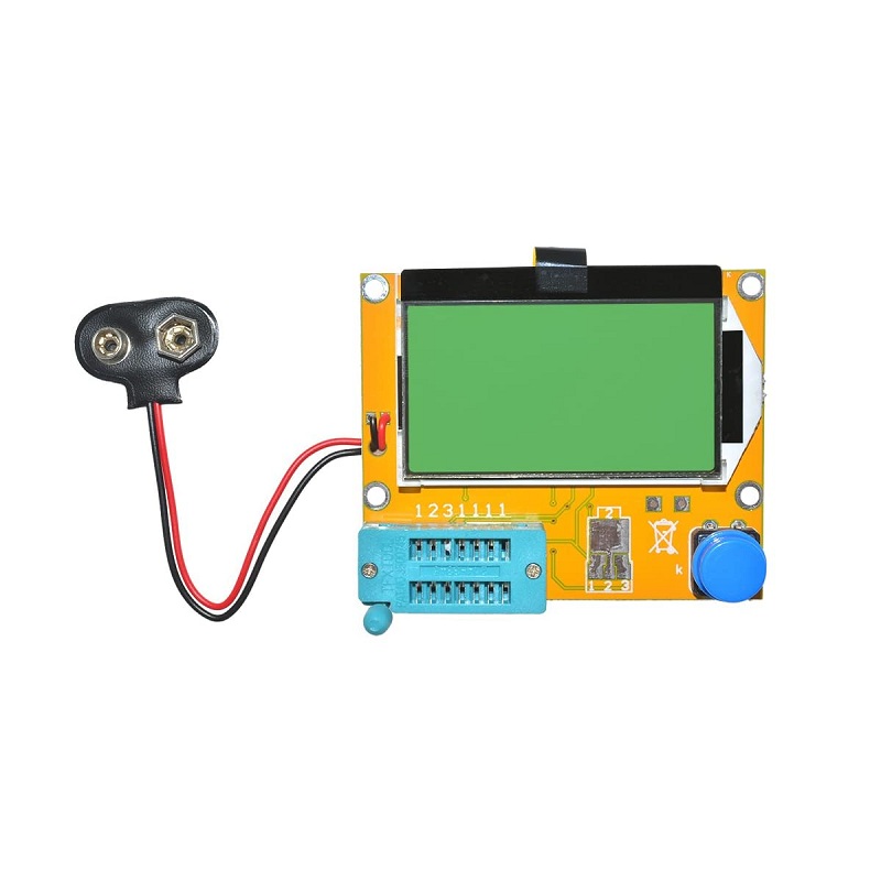 9V Battery Operated LCR-T4 12864 LCD Graphical Transistor Tester Resistance Capacitance ESR SCR Meter-image-36