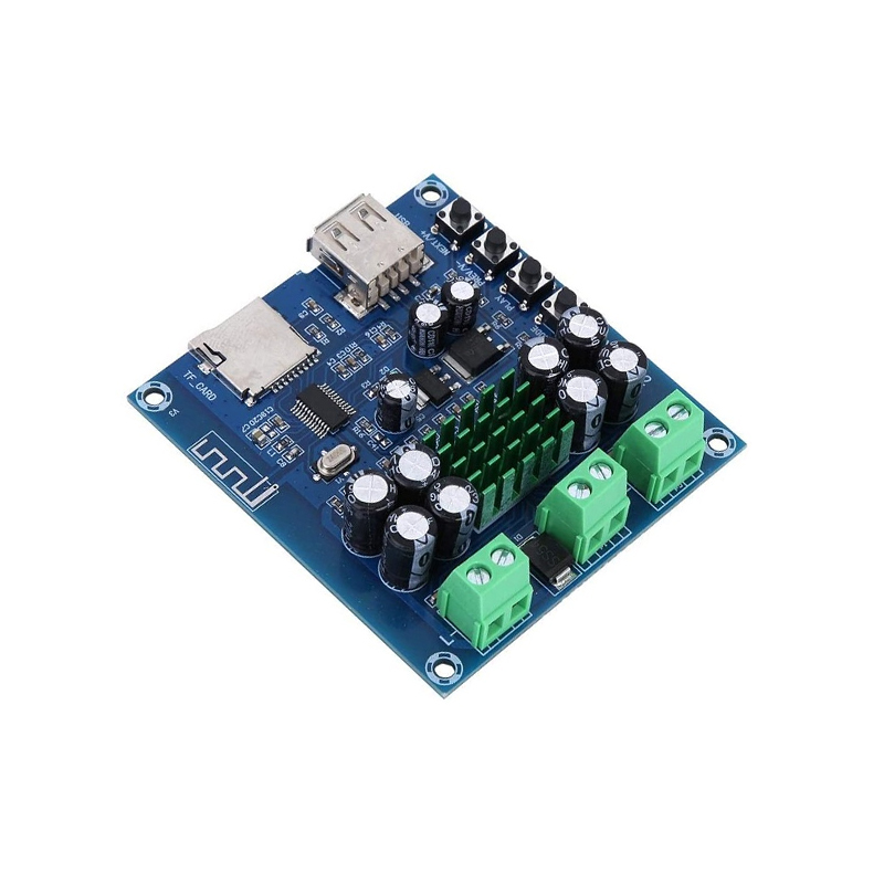 XH-M422 TPA3116D2 Bluetooth Amplifier Board U disk TF Player Amp Boards Dual Channels 2*50W DC12V-24V-picture-40