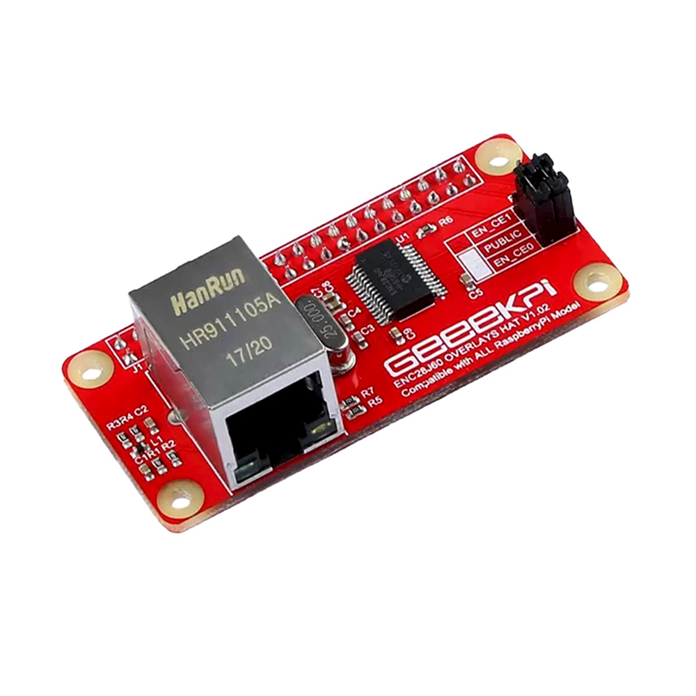 PI ZERO/ZERO W ENC28J60 Internet Module Supporting all RPI Board-image-10