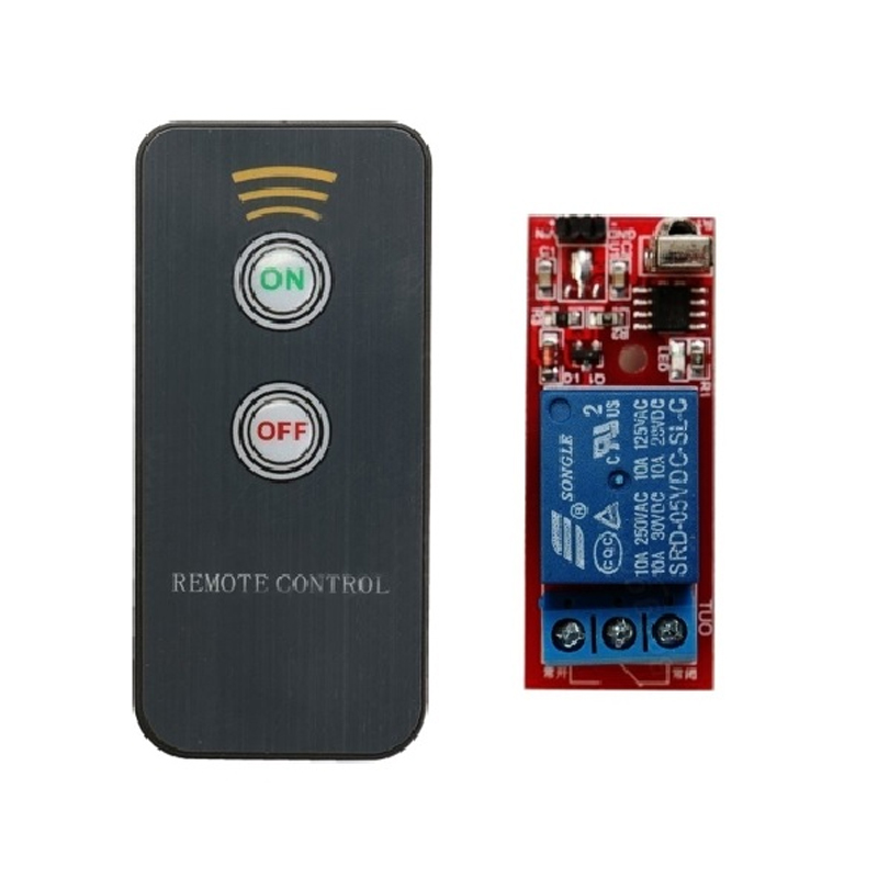 DC 12V 1 Channel Relay Module Infrared IR Remote Switch Control-image-5