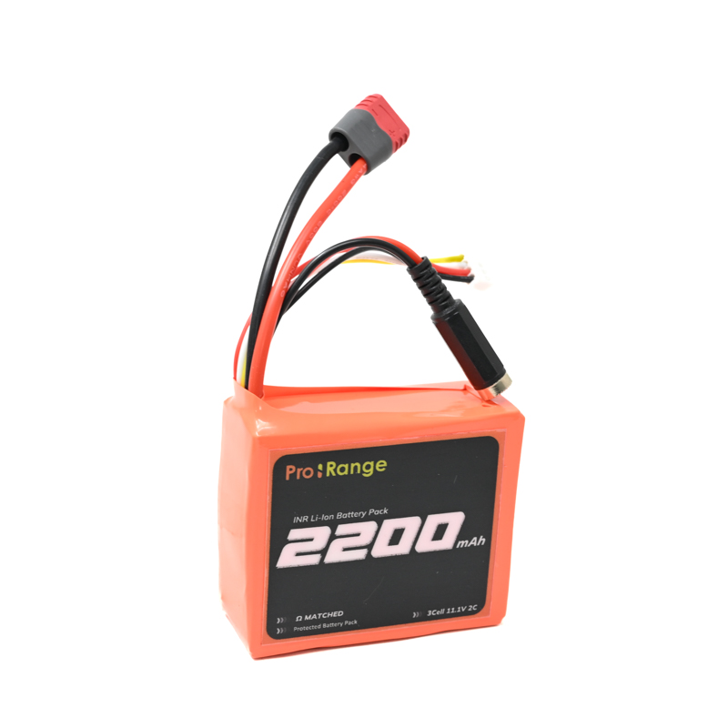 Pro-Range INR 18650 11.1V 2200mAh 2C 3S1P Li-Ion Battery Pack with JST-XH & Nylon-T-image-7