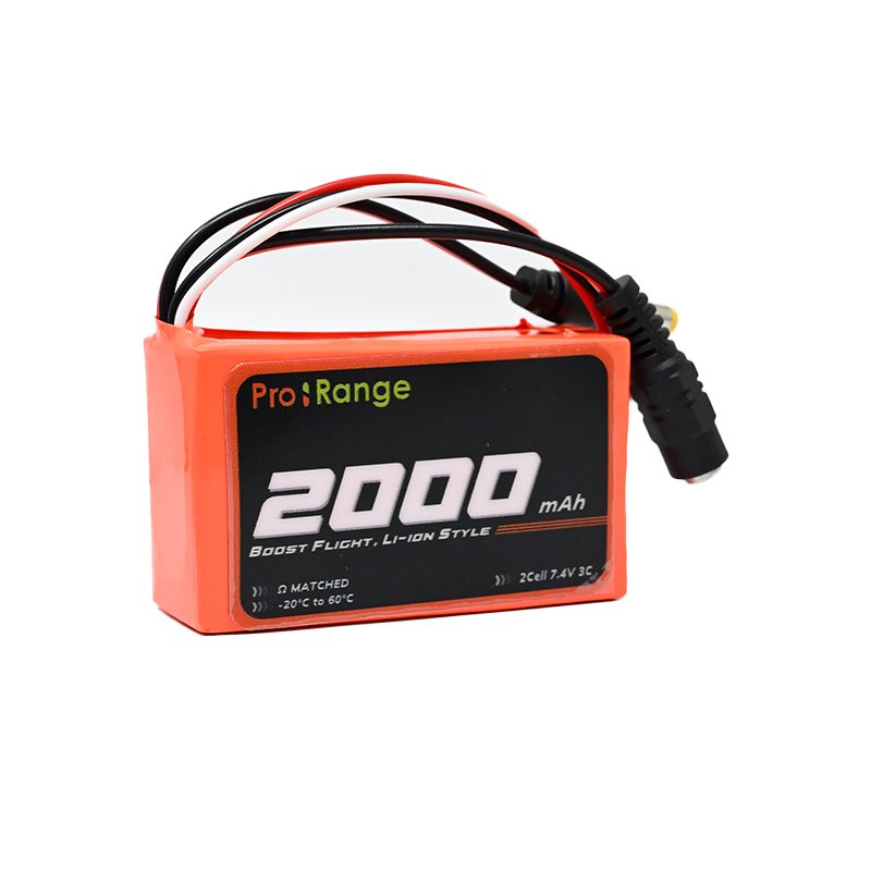 Pro-Range INR 18650 7.4V 2000mAh 3C 2S1P Li-Ion Battery Pack-image-31