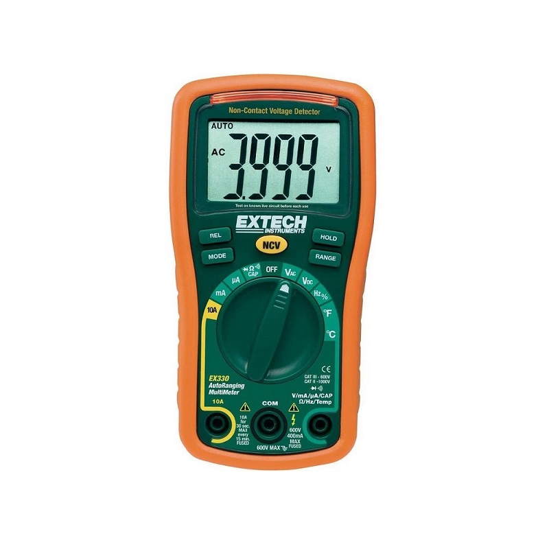 Extech EX330 12 Function Mini MultiMeter + Non-Contact Voltage Detector-picture-14