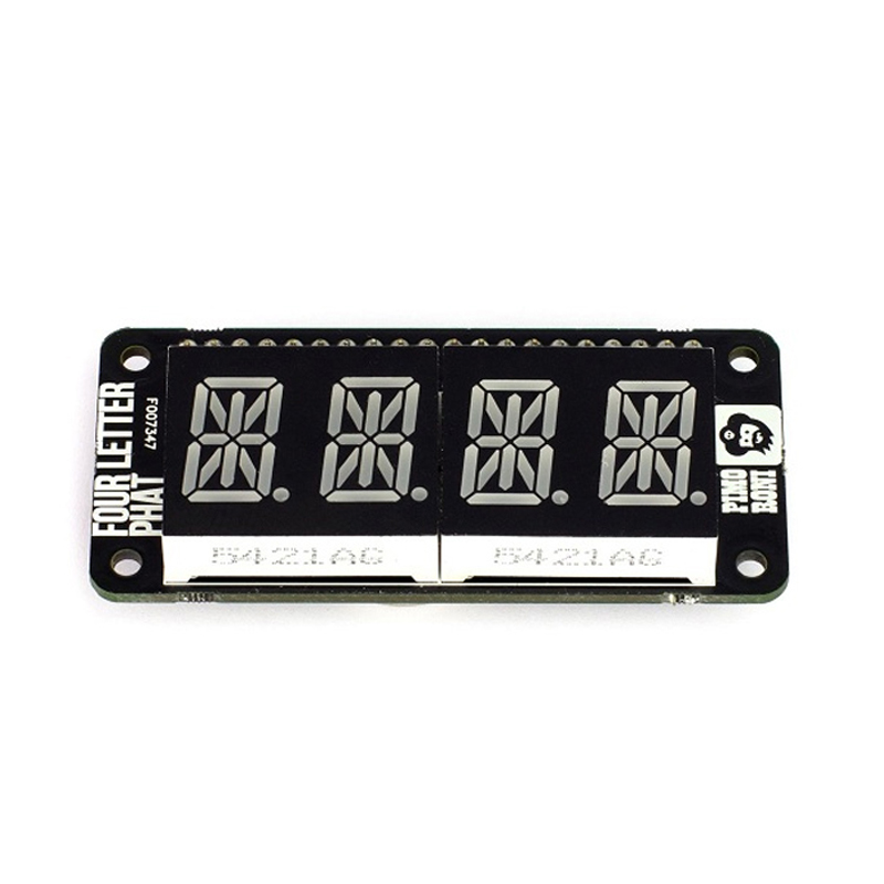 PIMORONI Four Letter pHAT - Four Letter Display for Raspberry Pi-picture-12