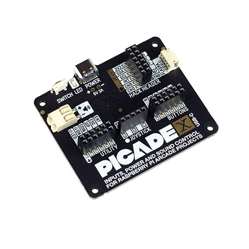 PIMORONI Picade X HAT USB-C for Raspberry Pi-image-37