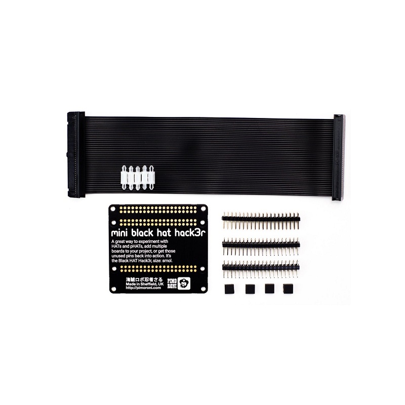 PIMORONI Mini Black HAT Hack3r - Solder Yourself Kit for Raspberry Pi-image-28