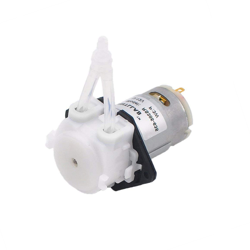 12V DC Peristaltic Dosing Pump for Aquarium Lab Analytical | 1mm ID x 3mm OD | 2 ~ 17 ml/min-picture-10