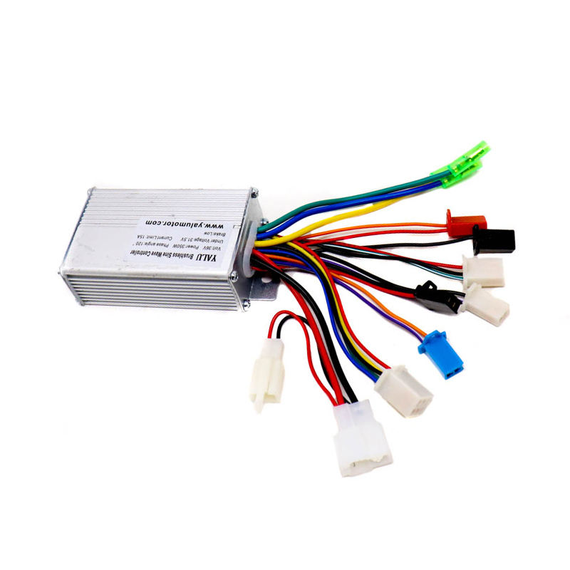 Yalu Ebike Brushless Sine Wave Motor Controller 36V for Hub Motor 350W-image-3