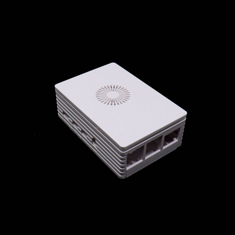Raspberry 4B White Injection Molding Premium Case Supporting 3007 Fans-picture-20