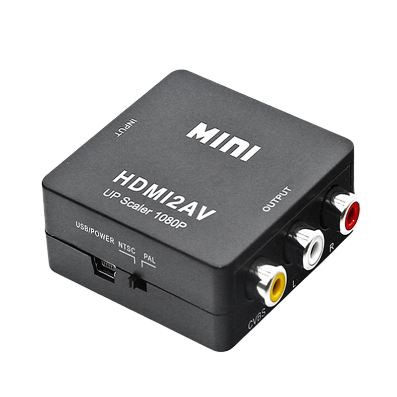 HDMI to AV Adapter HD 1080P Video Converter-image-5