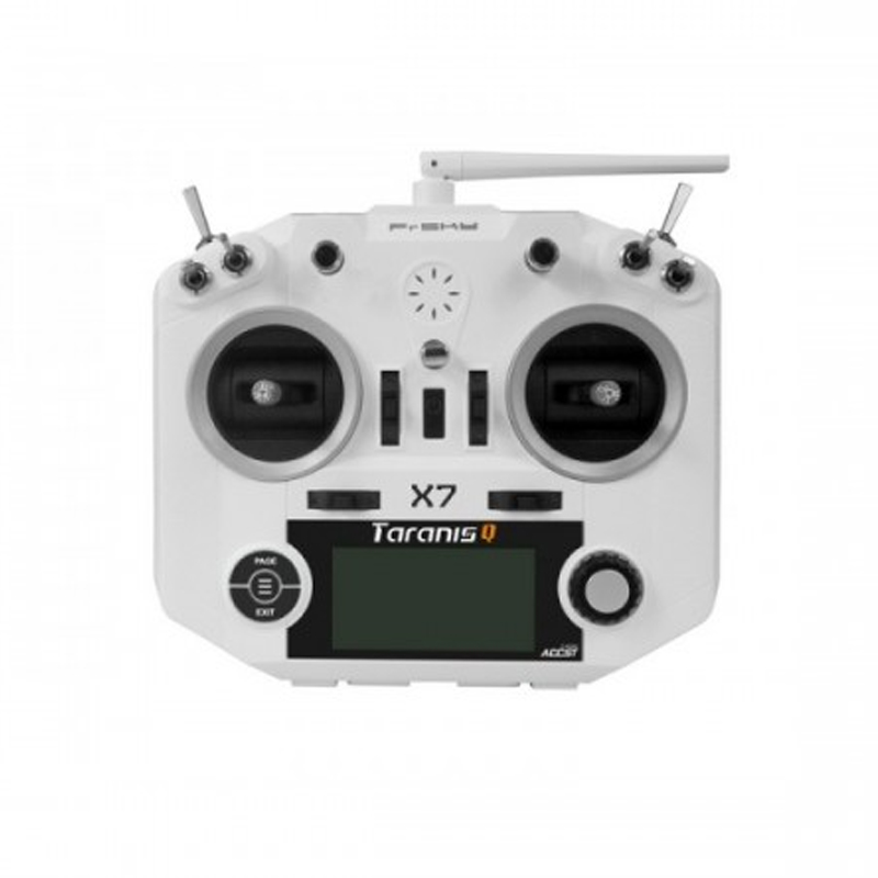 FrSky 2.4GHz Taranis Q X7 Access Transmitter (White) with R9M 2019 Module and R9MM OTA Receiver-image-31