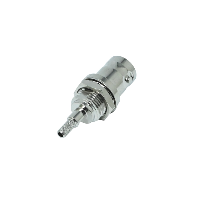 HD-SDI BNC Connector For Cable Female Vertical type 180 Degree Crimp-picture-29