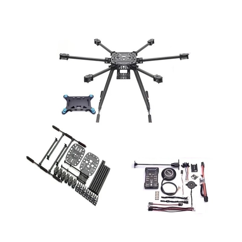 ZD 850mm Full Carbon Fiber 850mm Hexa-Rotor Frame Combo Kit-image-30