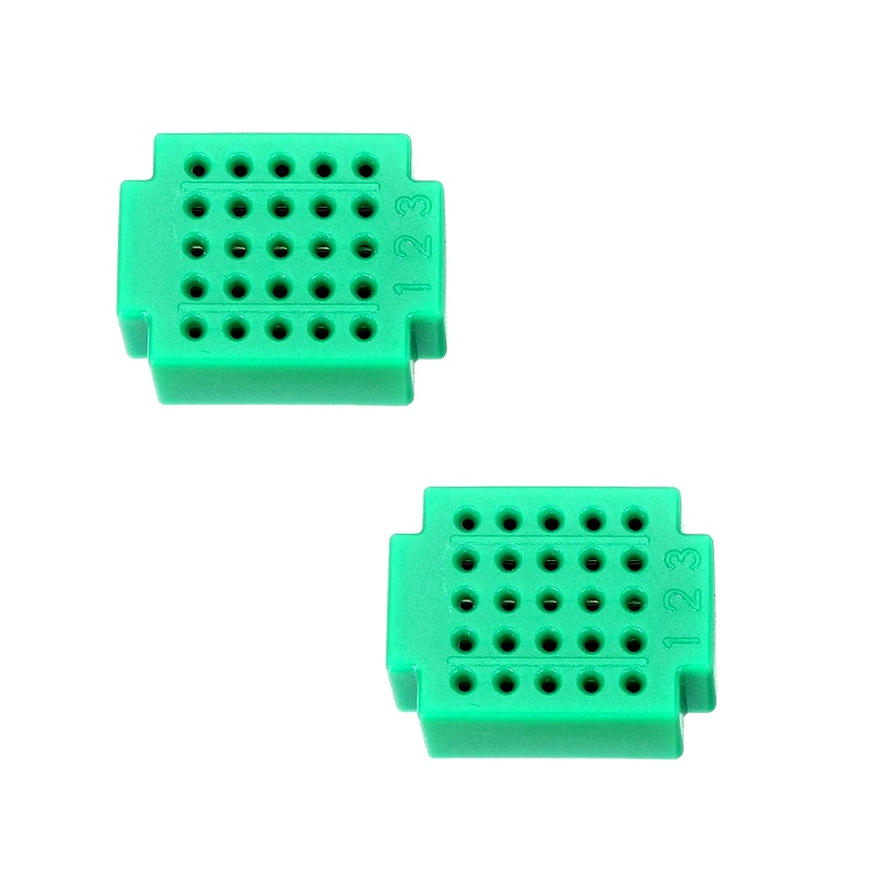 XF-25 Ultra Mini Breadboard Green - 2PCS-picture-11