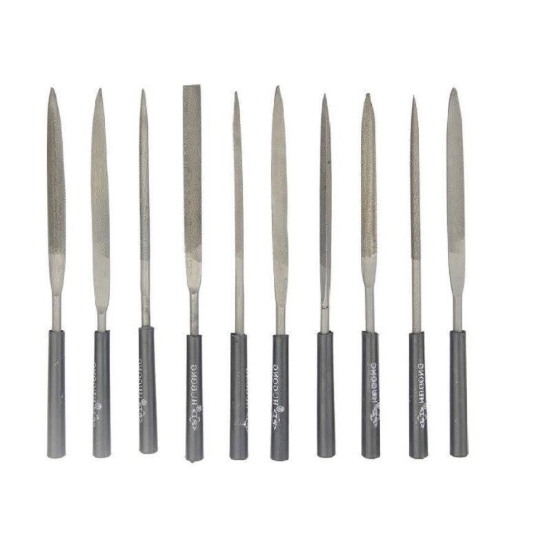 Hugong 10 pcs Precision Needle File Set-image-5