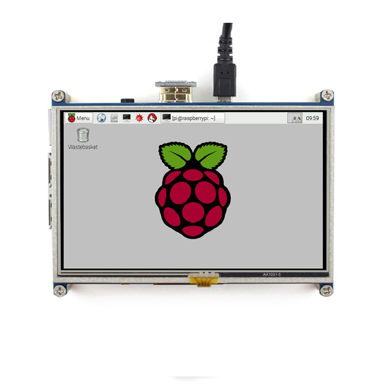 Waveshare 5 Inch Resistive HDMI LCD Display 800x480-picture-25