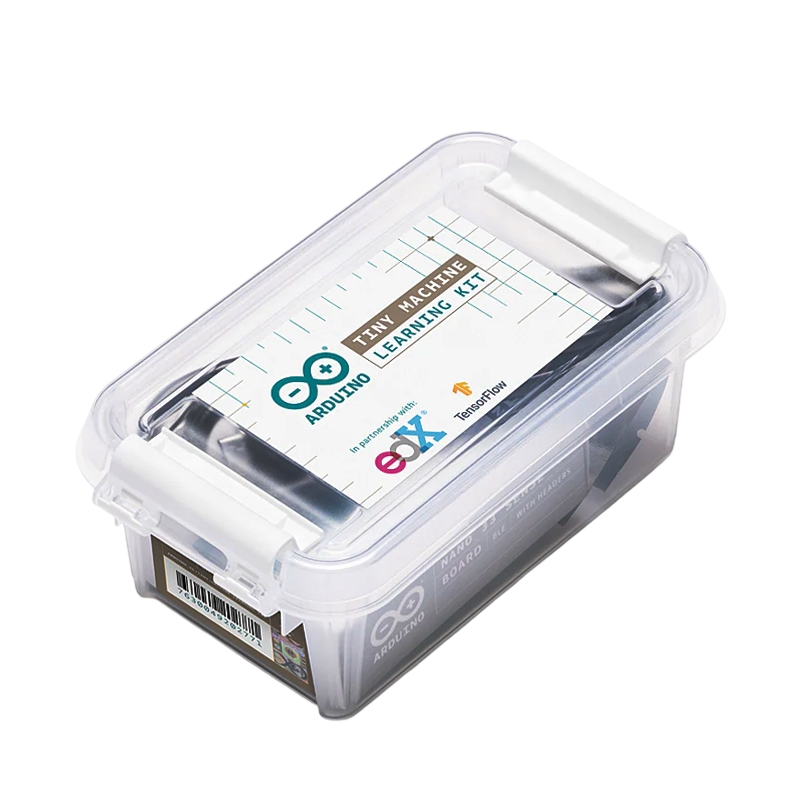 Official Arduino Tiny Machine Learning Kit AKX00028 Starter Bundle Nano 33 BLE Sense, OV7675 Camera & Custom Shield for Hands-On TinyML Projects-picture-26