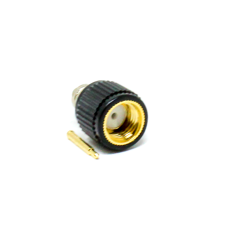50 Ohms Male SMA Connector Black Plastic Shell Solder Type-image-33