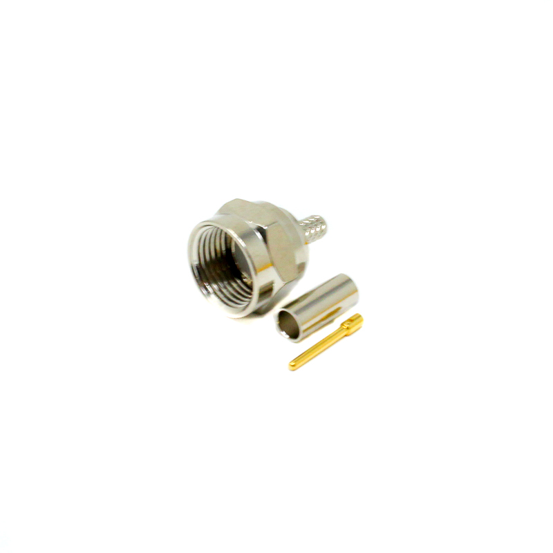 Crimp Type F Connector Straight Male For Coaxial Cable-image-11