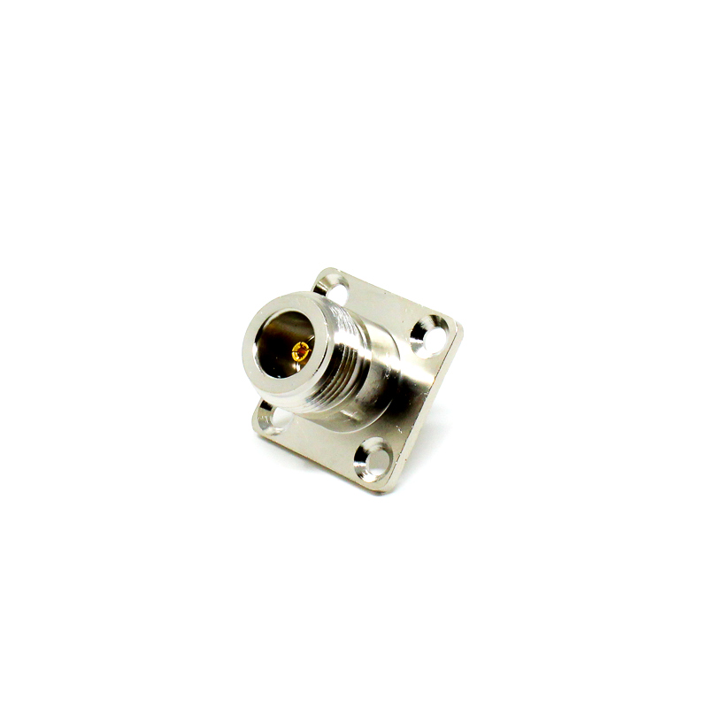 N Female Straight Soldering Panel Mounting Socket-image-5