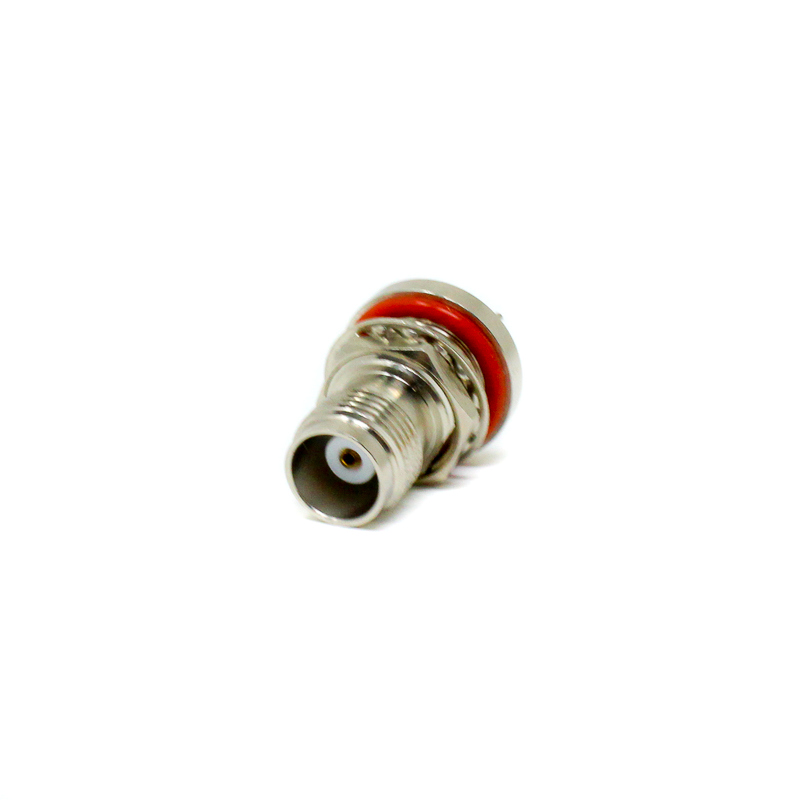 TNC 4Hole Square Flange Straight Female Connector for Panel Mount-image-12
