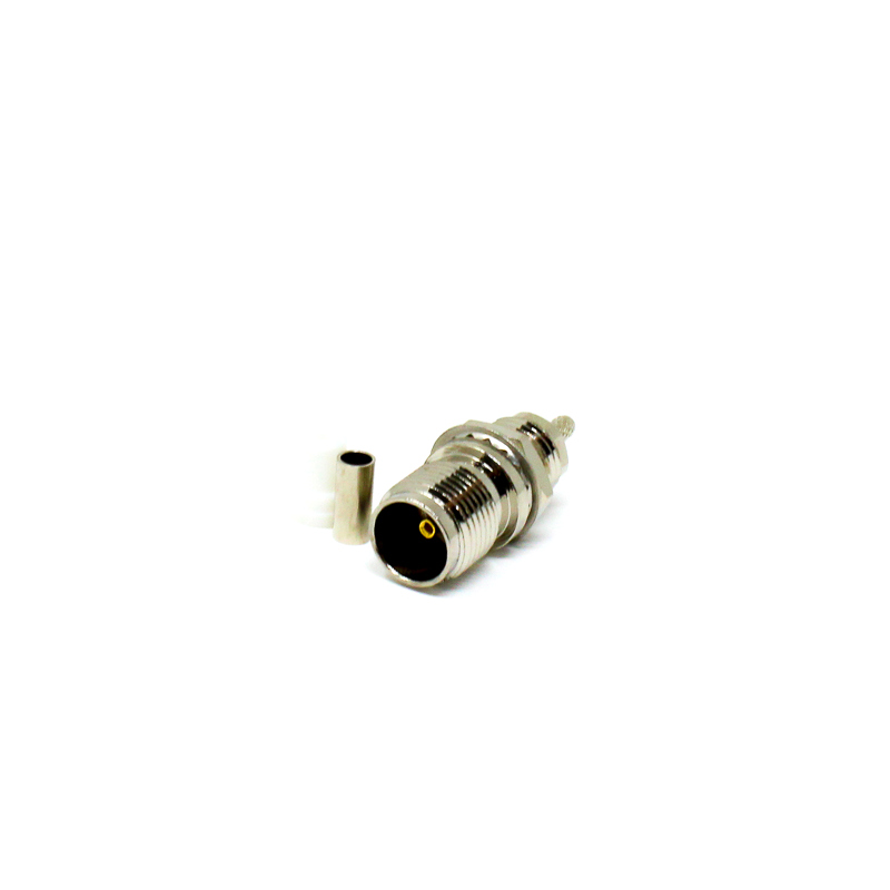 TNC Female Bulkhead Connector Panel Mount Female 180 Degree Solder Type For Coaxial Cable-image-22