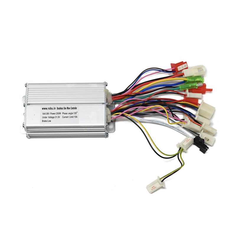 Yalu Ebike Brushless Sine Wave Motor Controller 36V for Hub Motor 250W-image-2