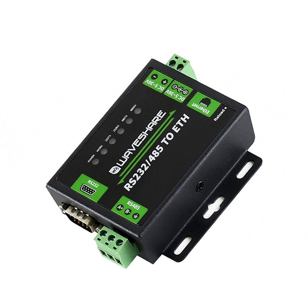 Waveshare Industrial RS232/RS485 to Ethernet Converter (EU) (Without Power Adapter)-picture-27