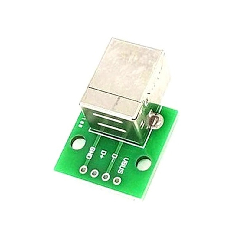 USB Type-B Female Head to DIP 4 pin Breakout PCB Module-picture-11