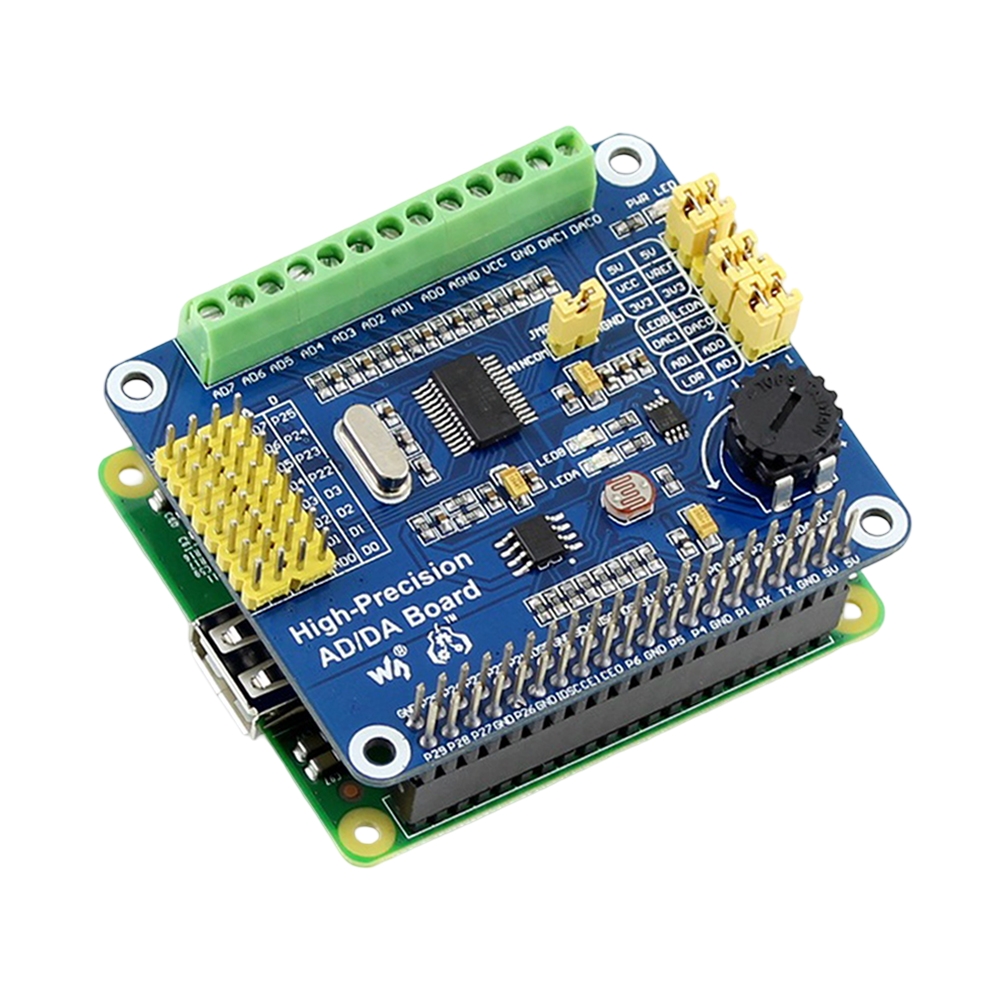 Waveshare Raspberry Pi High-Precision AD/DA Expansion Board-picture-34