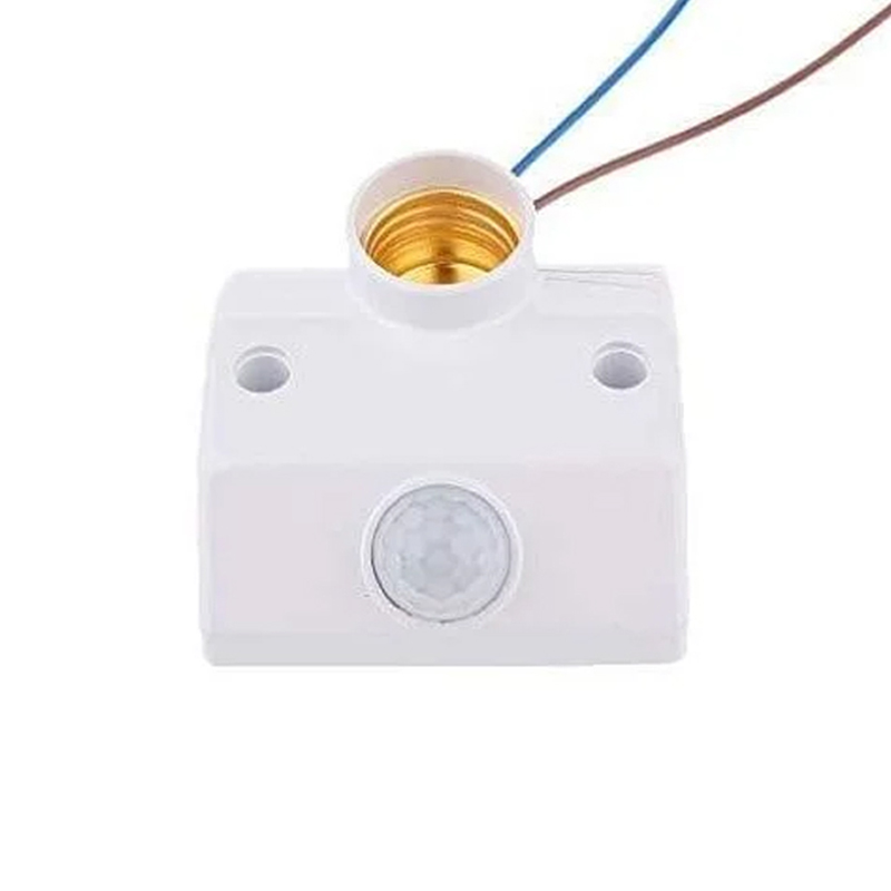 Lamp Base Standard E27 Socket AC 170-250V Infrared Sensor PIR Motion Detector Automatic Wall Light Holder-picture-16
