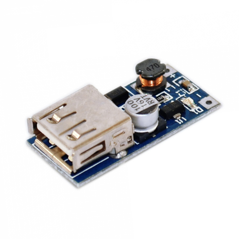 DC-DC Boost Module (0.9V~5V) to 5V 600MA USB Step-up Board 5V Output-image-1