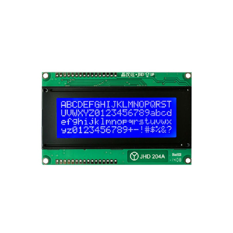 Original JHD 20x4 character LCD Display with Blue Backlight-image-12