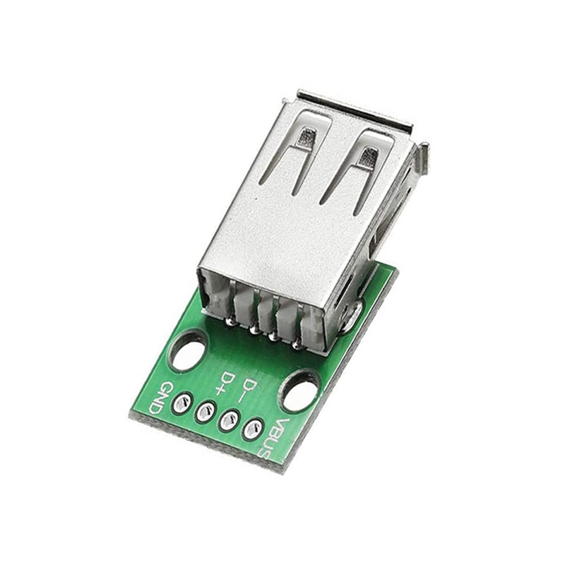 USB Female to 2.54mm Breakout Board with Direct 4P Adapter Board- 2Pcs-picture-14