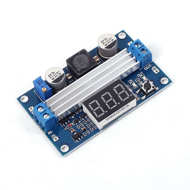 DC-DC High Power Adjustable Step-up Module 3.0~35V to 3.5~35V 100W with Digital Display Voltmeter-picture-12