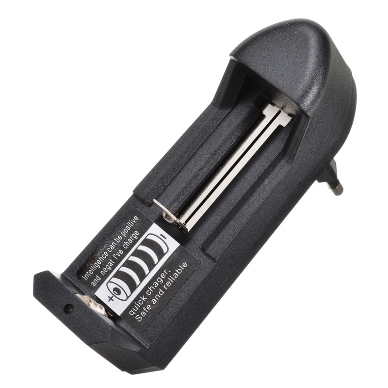 EU Plug Universal Battery Charger For 18650 16340 14500 Li-ion Rechargeable Battery Charger-image-8