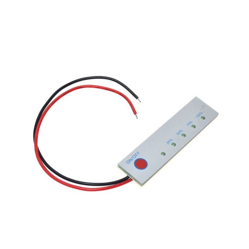 Lithium Battery Level Indicator, Five Level LIPO Voltage LED Indicator-picture-20
