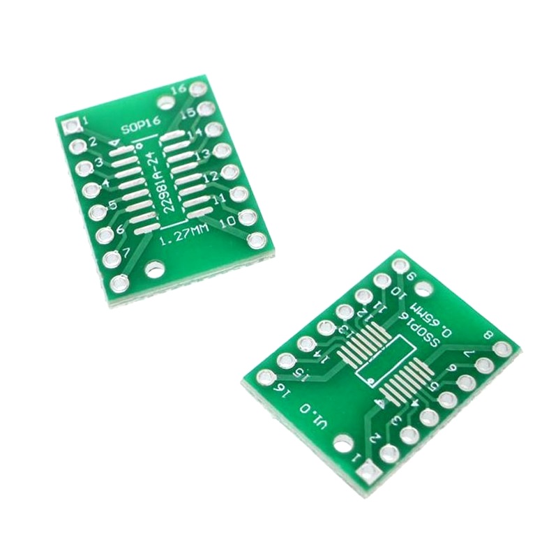 SOP16 Transfer to DIP16 IC Adapter Converter Adapter Plate (Pack of 5)-image-25
