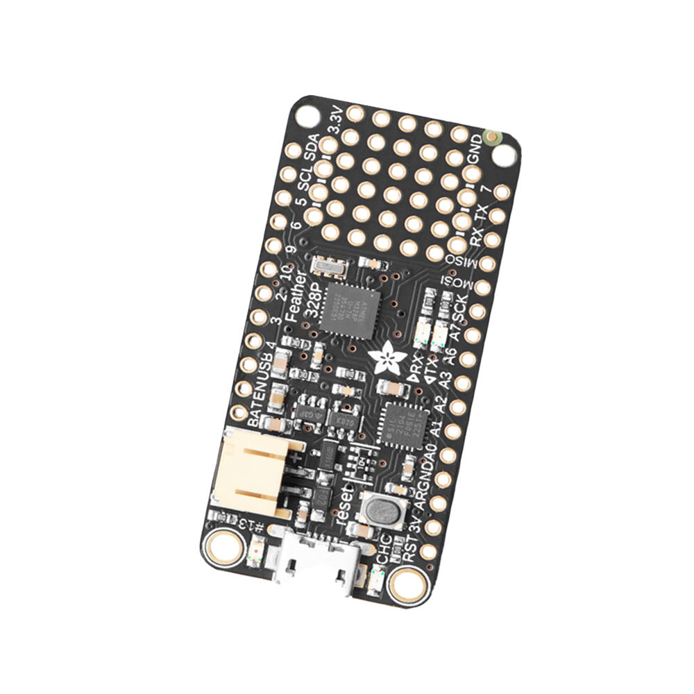 Adafruit Feather 328P ATmega328P 3.3V 8MHz Arduino Compatible Development Board with LiPo Battery Charging-image-43