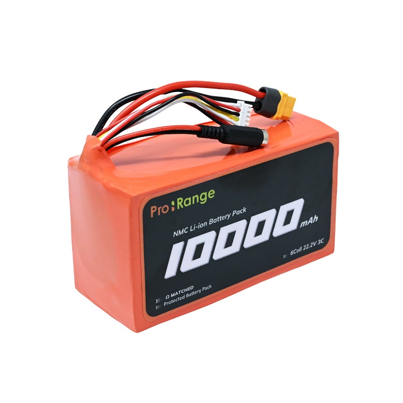 Pro-Range A Grade NMC N21700CG-50 22.2V 10000mAh 3C 6S2P Li-Ion Battery Pack-image-3