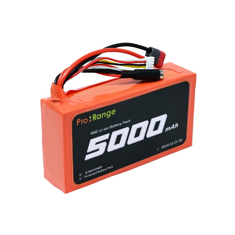 Pro-Range A Grade NMC N21700CG-50 22.2V 5000mAh 3C 6S1P Li-Ion Battery Pack-image-10