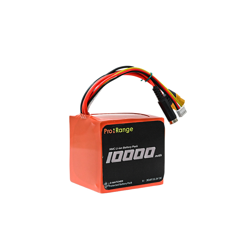 Pro-Range A Grade NMC N18650CP 11.1V 10000mAh 3C 3S3P Li-Ion Battery Pack-image-2