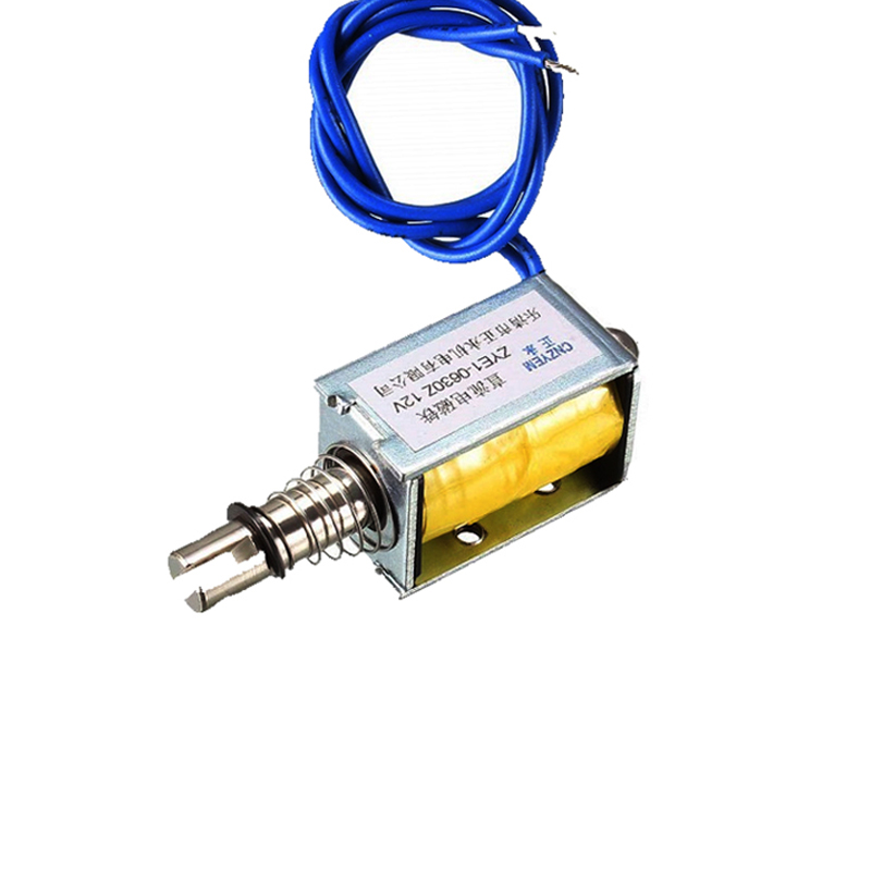 DC12V 0.3N 10mm Pull Solenoid Electromagnet-image-31