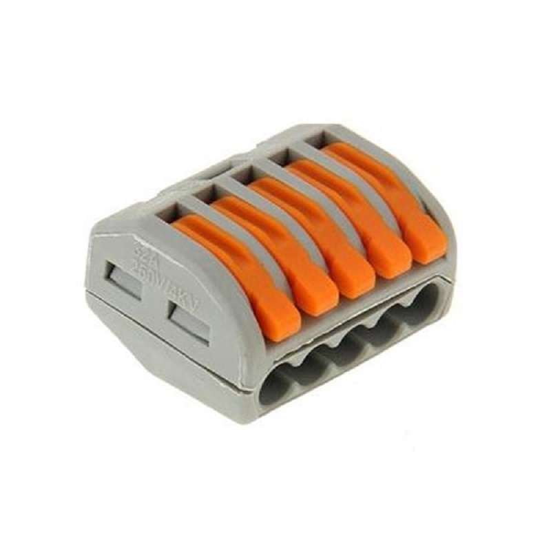PCT-215 0.08-2.5mm 5 Pole Wire Connector Terminal Block with Spring Lock Lever for Cable Connection-picture-13