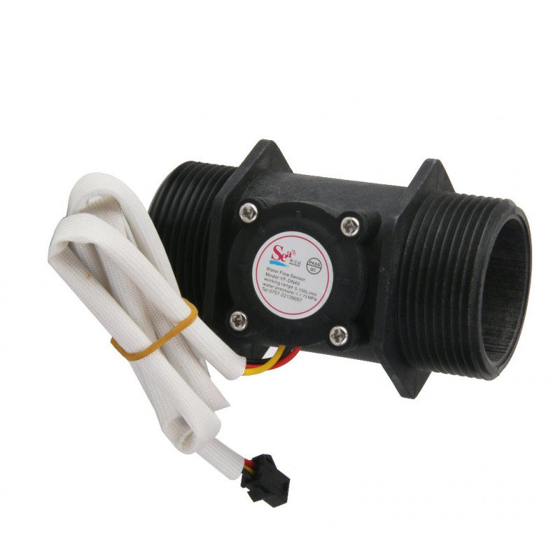 SEA YFDN40 Water Flow Sensor Flowmeter G11/2 5-150L/Min-image-32