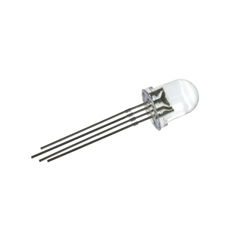 RGB Common Anode LED - 10mm Tricolor (5pcs) - Transparent-image-47