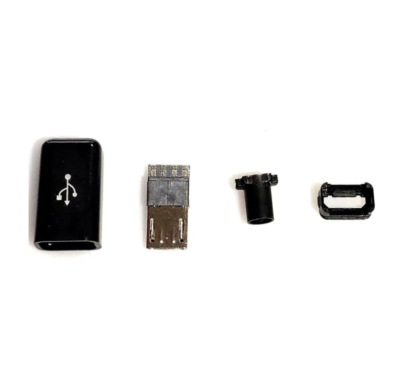 YT2153Y Micro USB 4pin Male Connector for Charging, Data, OTG Cable-Unassembled-image-9