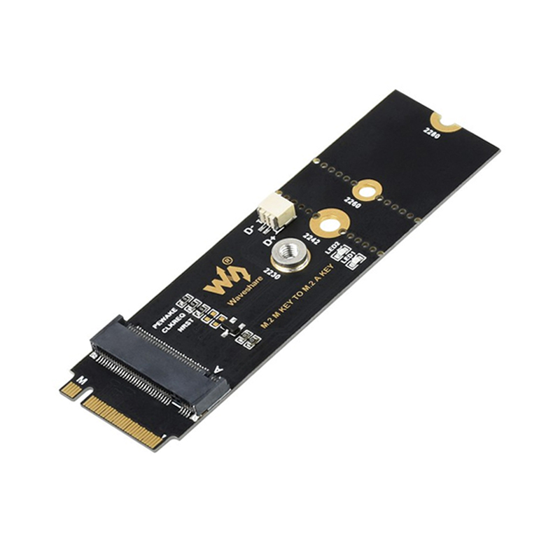 M.2 M KEY To A KEY Adapter, for PCIe Devices, Supports USB Conversion-picture-21