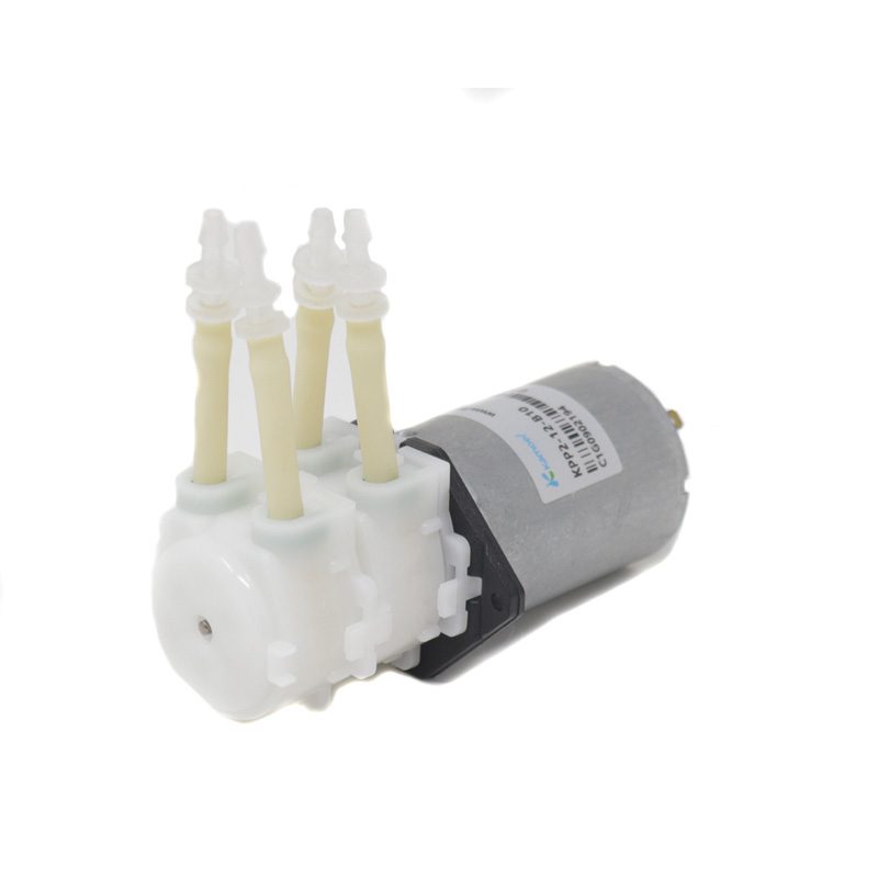 Kamoer 12V 0.3-0.5A 150ml BPT tube double head liquid peristaltic pump-picture-35