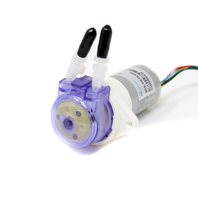 Kamoer 12V 0.35A first level deceleration 116ml/min silicon Tube brushless motor liquid peristaltic pump-image-48